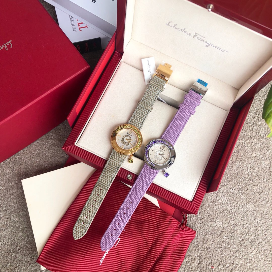 6990368813f7c6af5a073e75 Authentic Salvatore Ferragamo F64 Series Watch